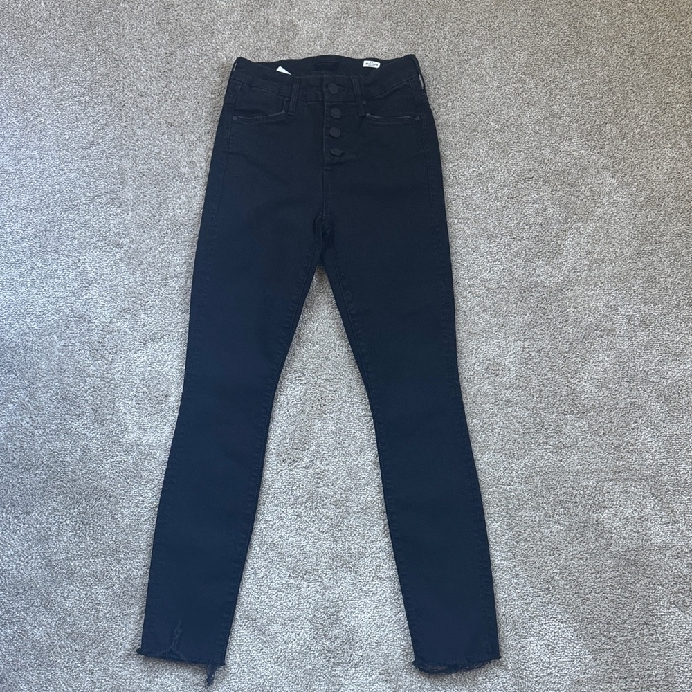 Mother women’s black jeans